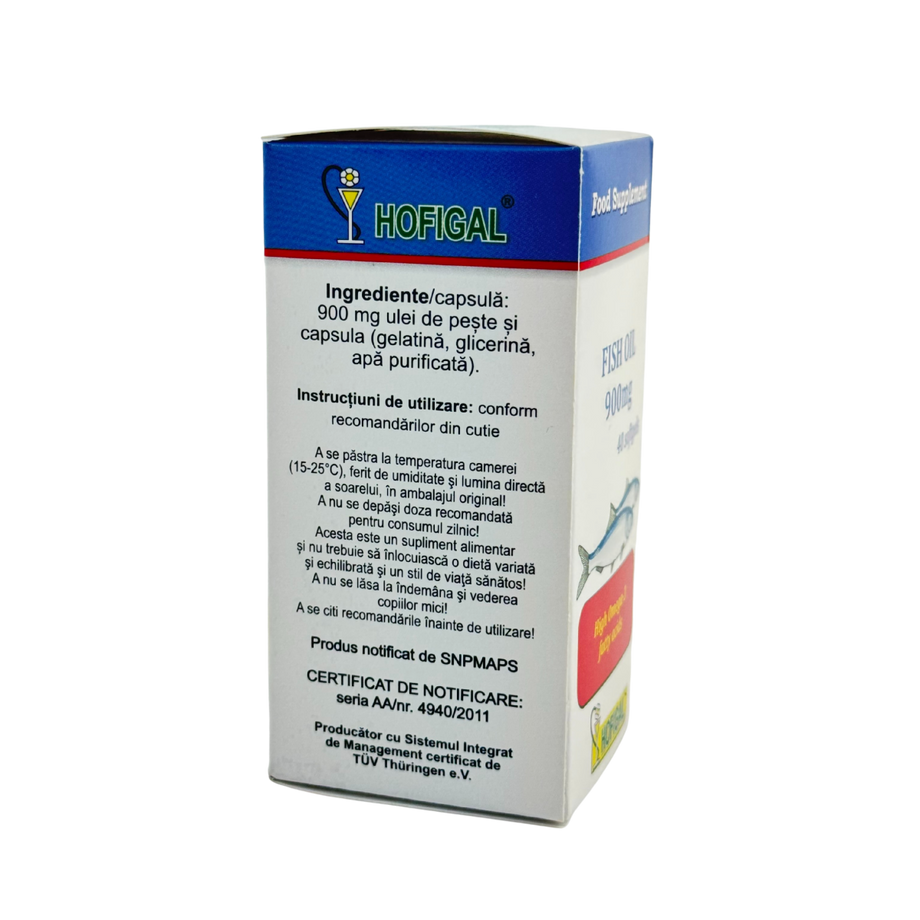 Ulei peste 900mg 40 capsule