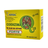 Coenzima Q10+ulei catina forte 30mg 40 capsule