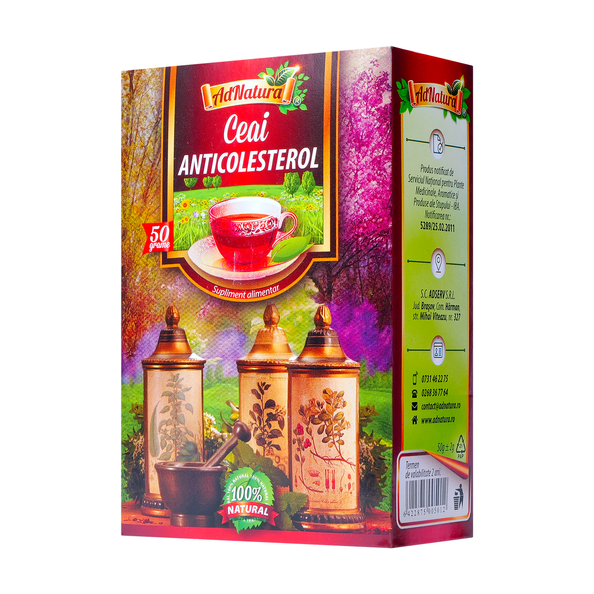 Ceai Anticolesterol 50 g