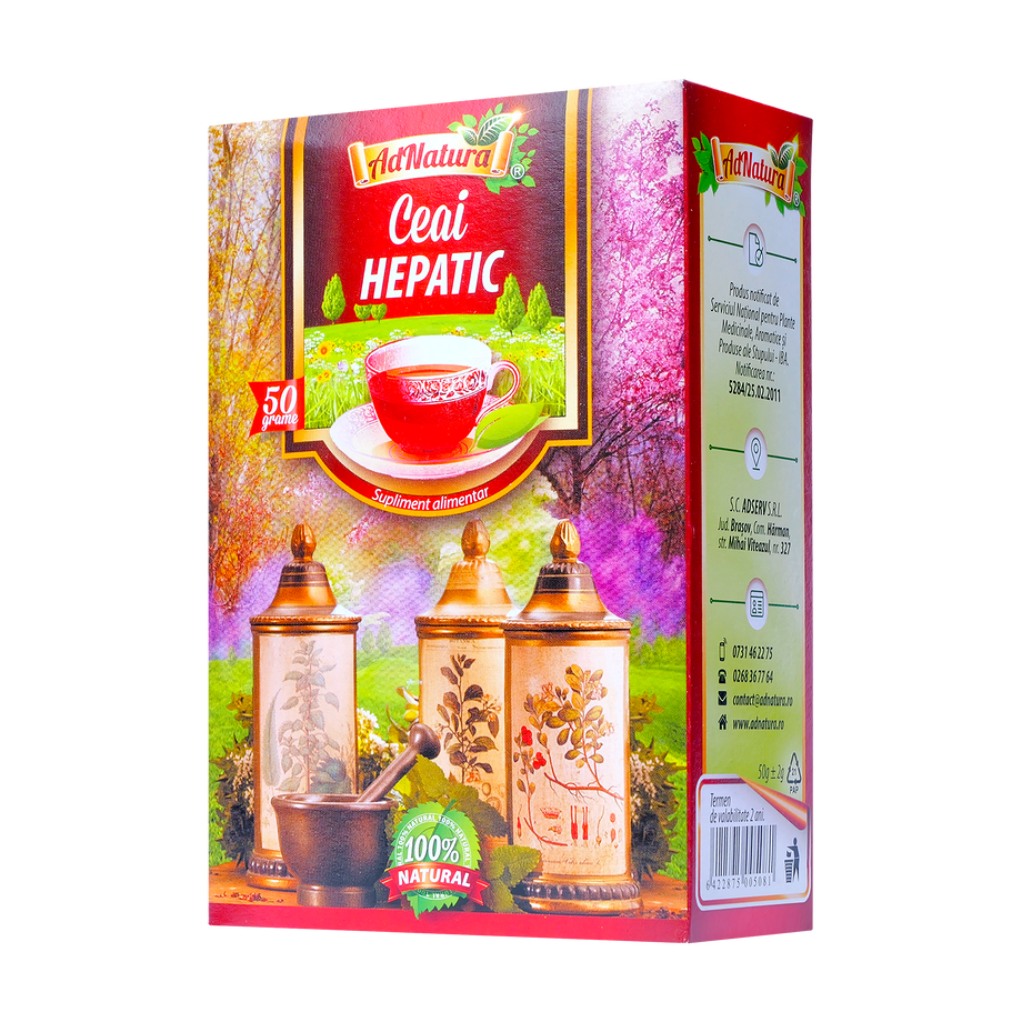 Ceai Hepatic 50 g AdNatura