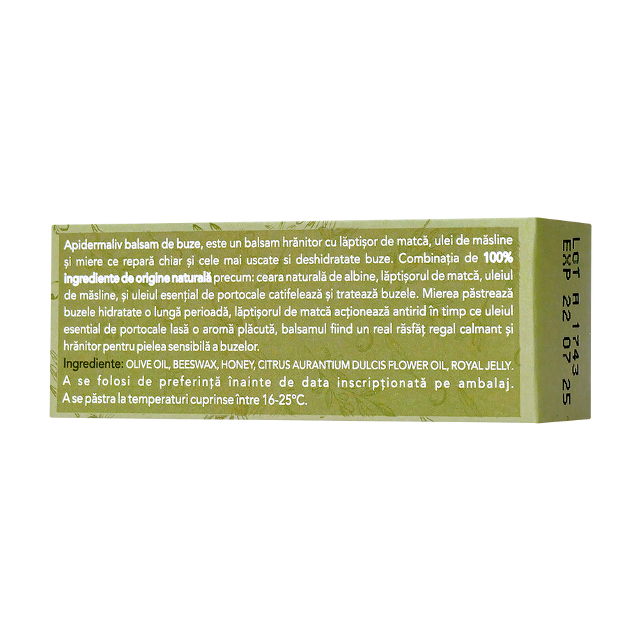 Apidermaliv balsam buze Complex Apicol 10 ml