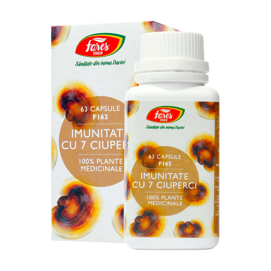 Imunitate cu 7 ciuperci 63 capsule