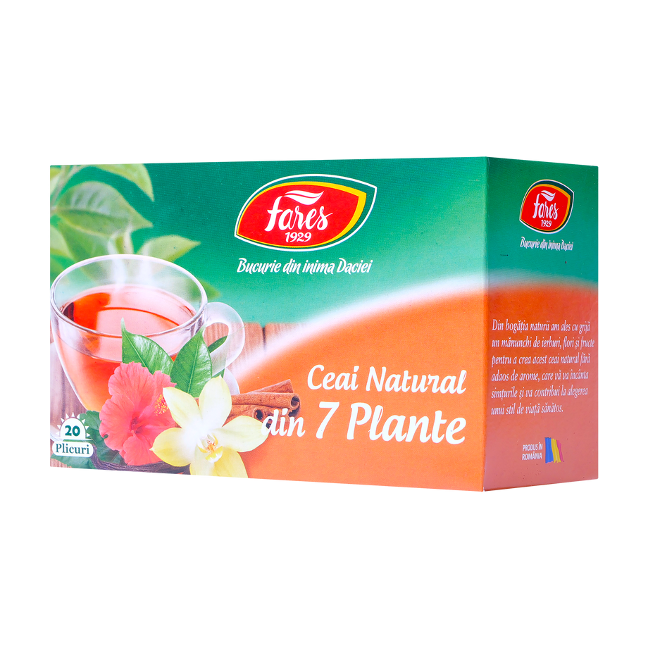 Ceai natural 7 plante 20 plicuri