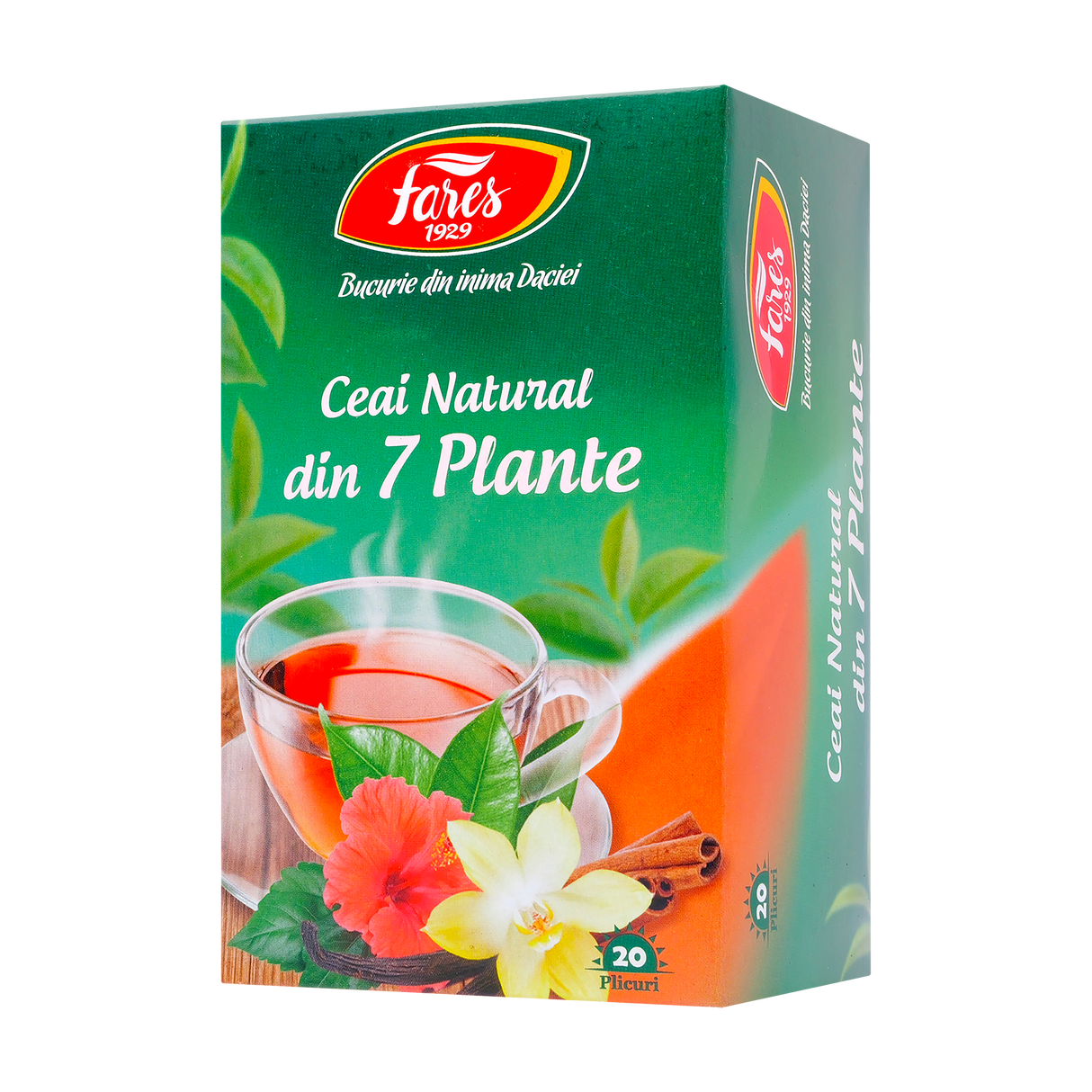 Ceai natural 7 plante 20 plicuri