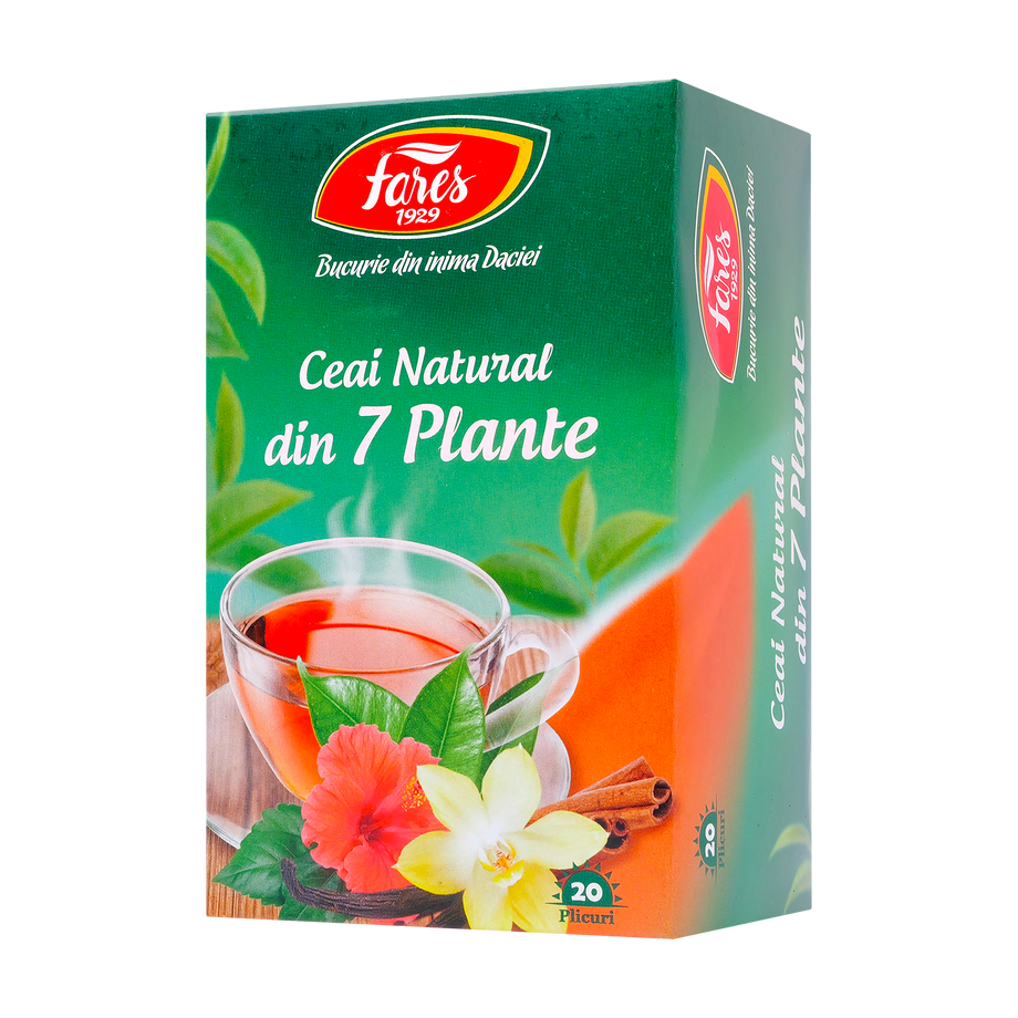 Ceai natural 7 plante 20 plicuri