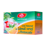 Ceai natural cu lamai verzi si portocale 20 plicuri