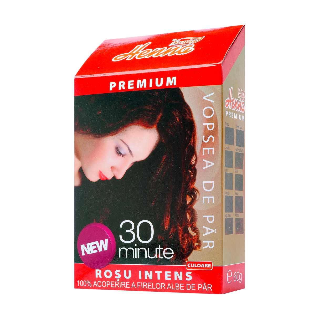 Vopsea par henna sonia premium roscat intens 60 g