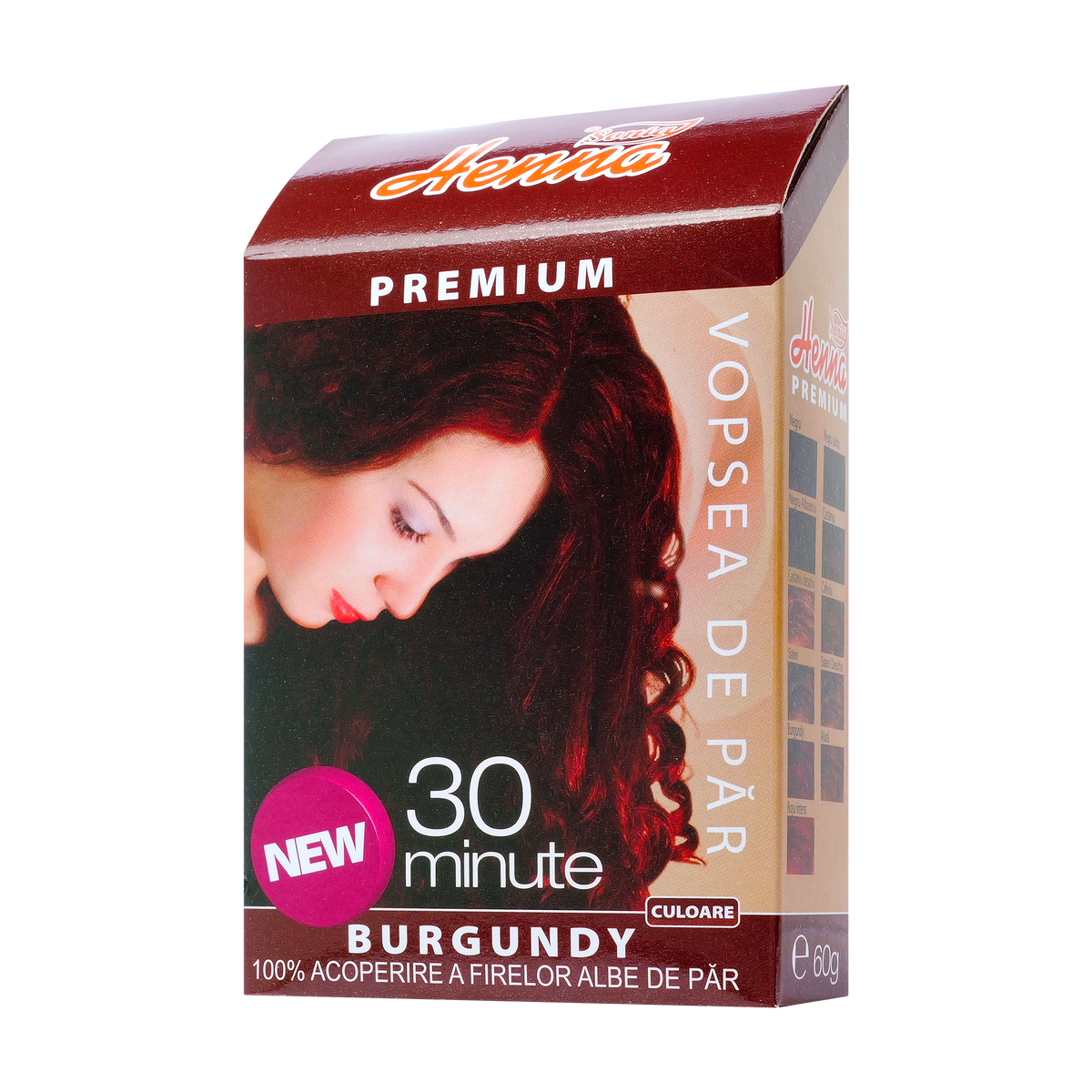 Vopsea par henna sonia premium burgundy 60 g