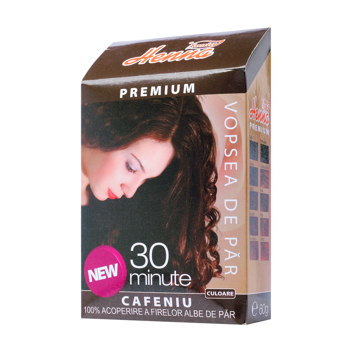 Vopsea par henna sonia premium cafeniu 60 g