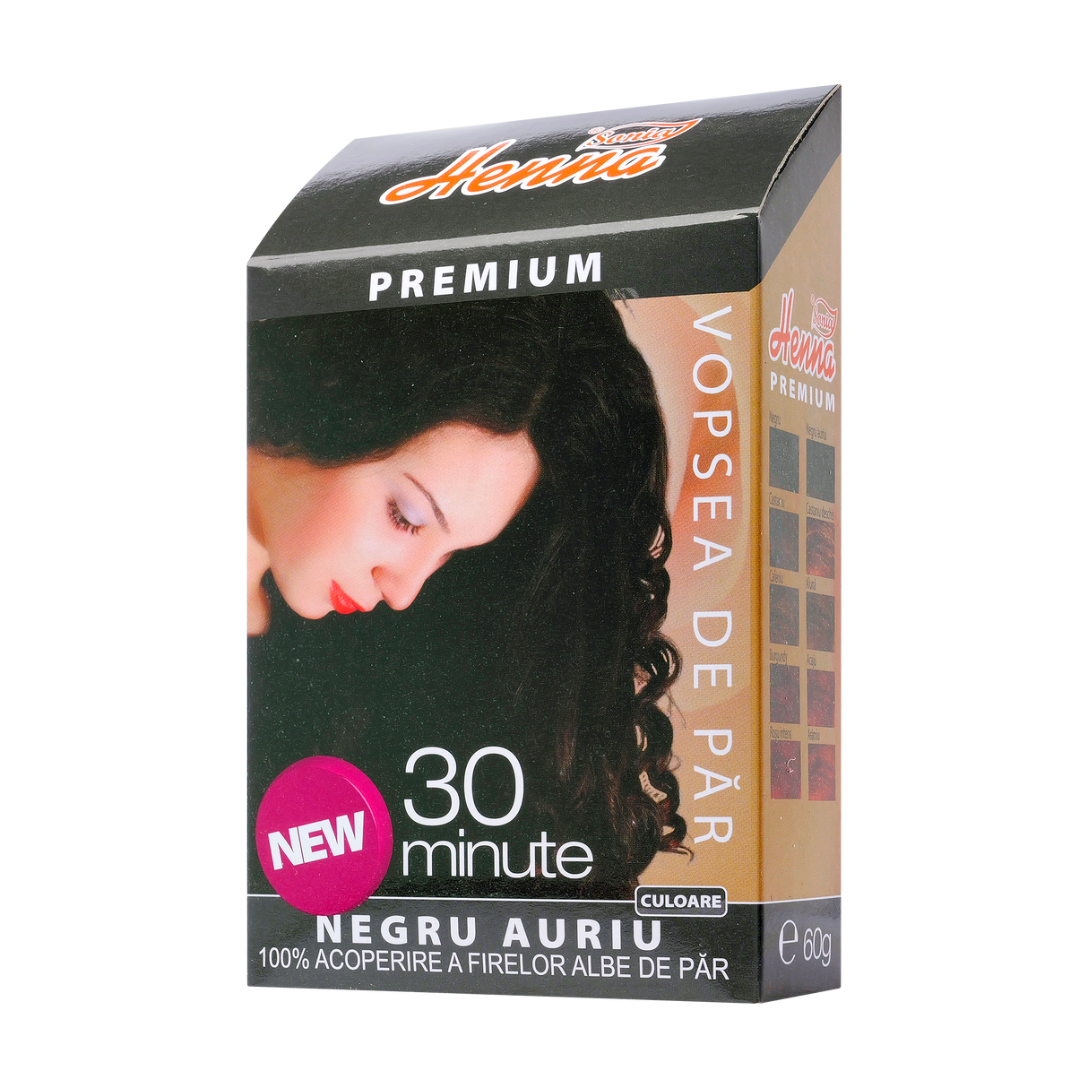 Vopsea par henna sonia premium negu auriu 60 g