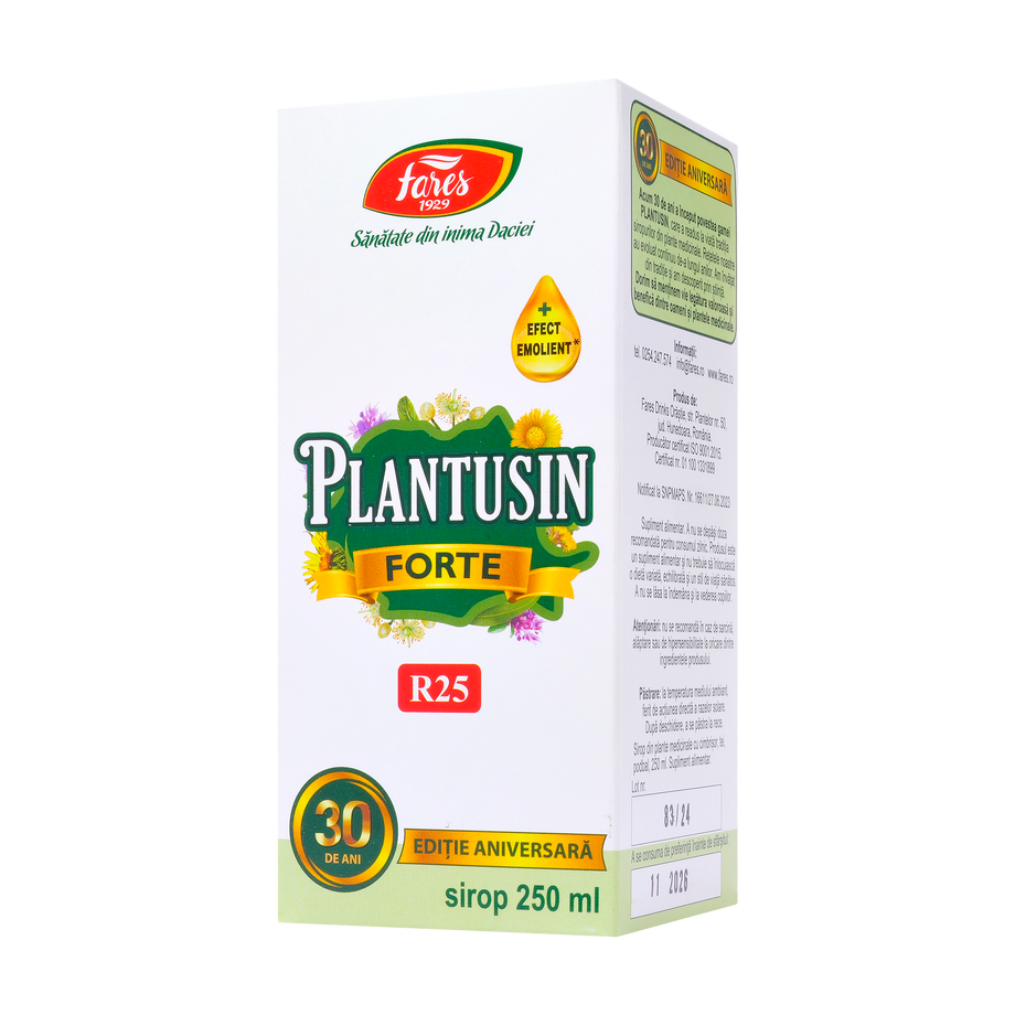 Sirop plantusin forte 250 ml