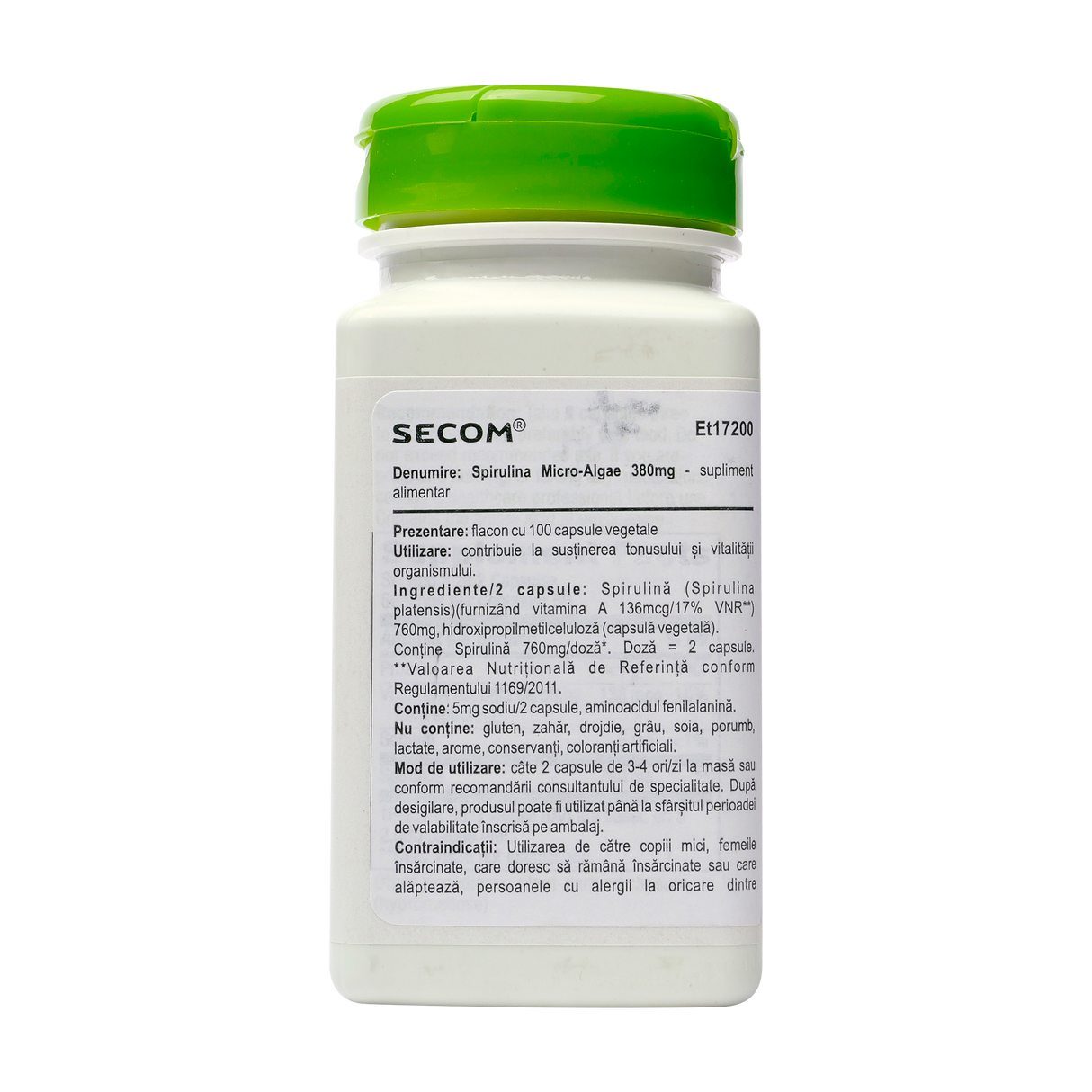 Spirulina 100 capsule