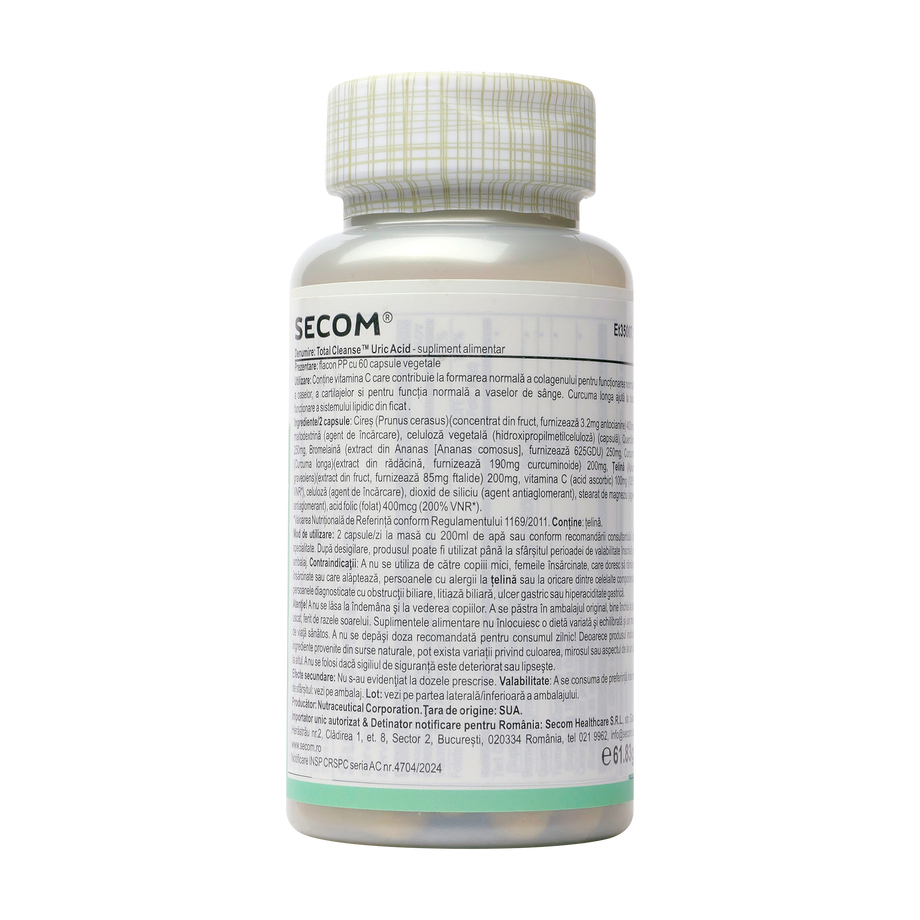 Total cleanse uric acid 60 capsule