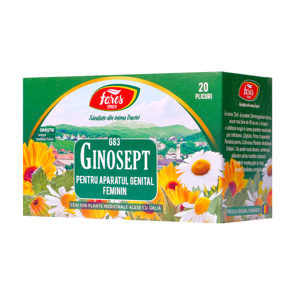 Ceai ginosept 20 plicuri