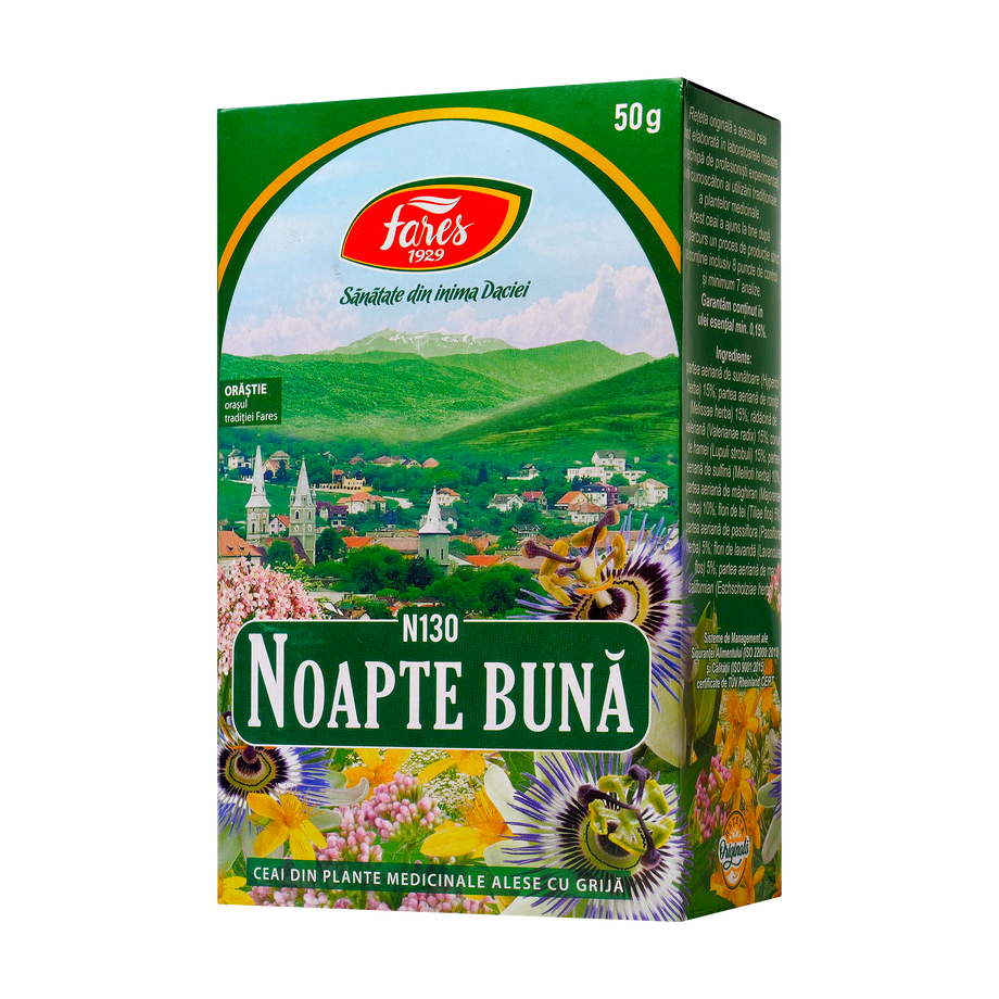 Ceai noapte buna sedativ 50 g