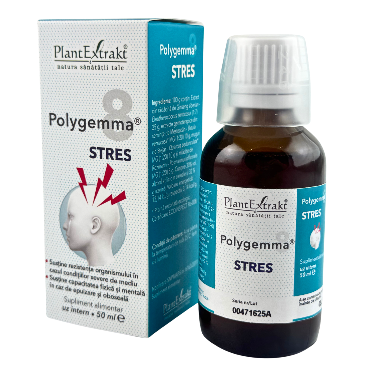 Polygemma 8 - Stres 50 ml