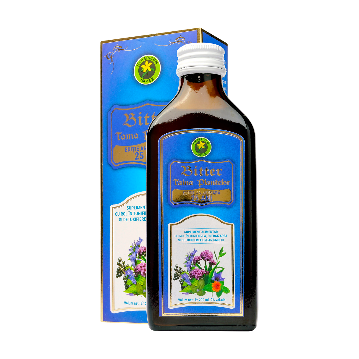 Bitter taina plantelor fara alcool 200 ml