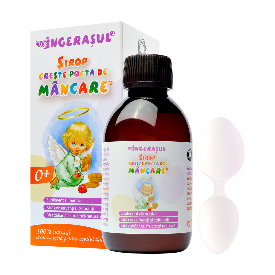 Sirop creste pofta de mancare ingeras 200 ml