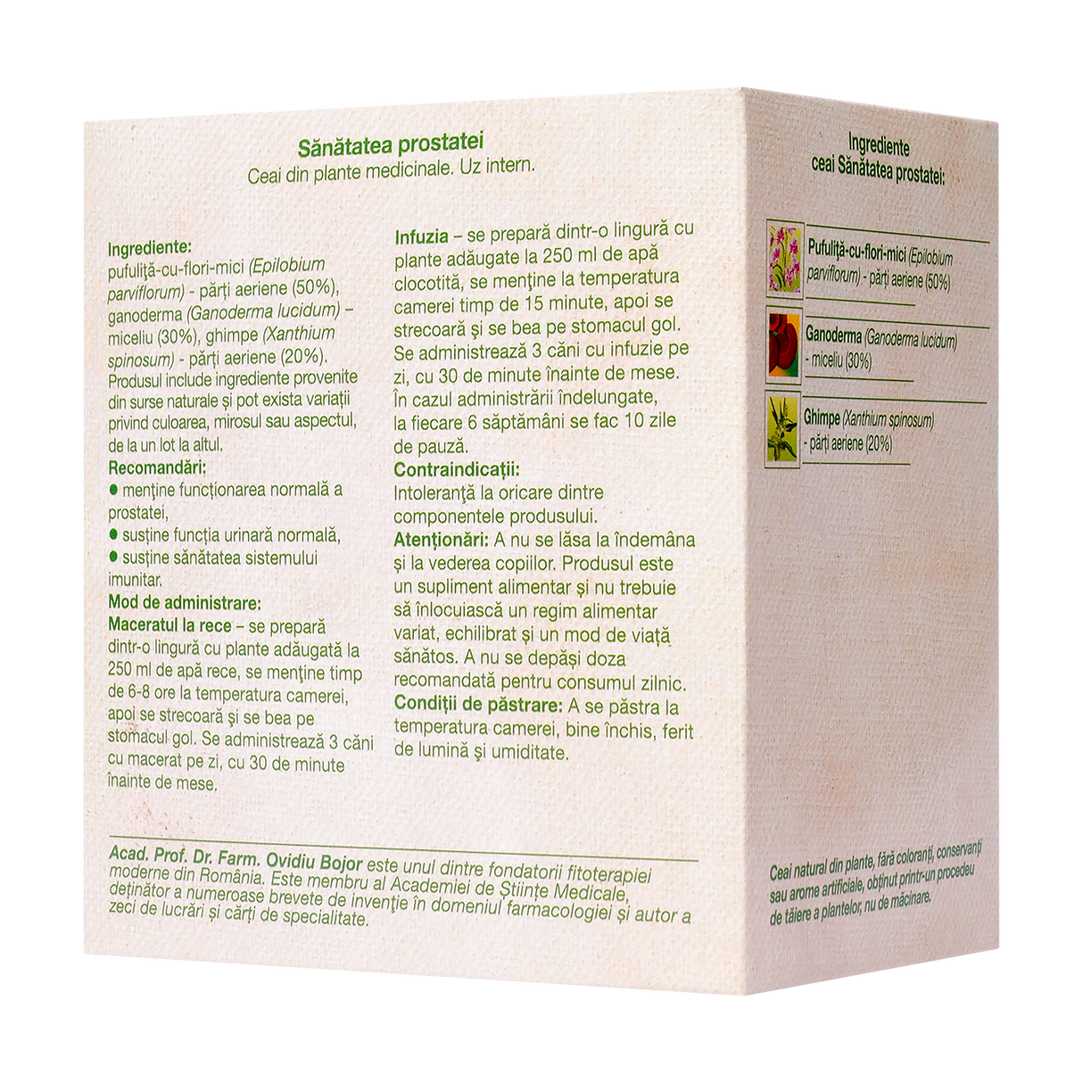 Ceai sanatatea prostatei 50 g