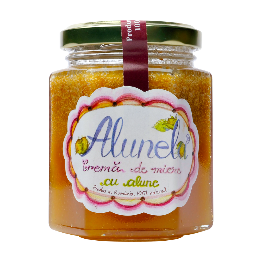 Alunela crema de miere cu alune 200 g