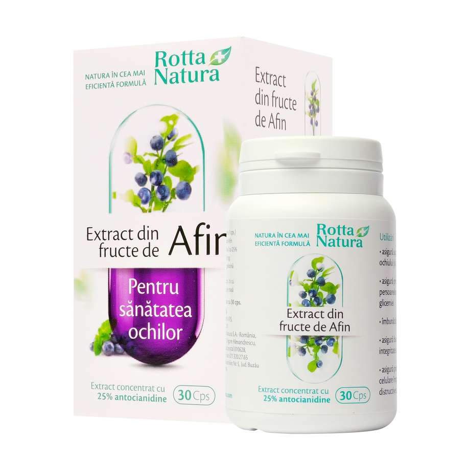 Extract din fructe de afin 30 capsule