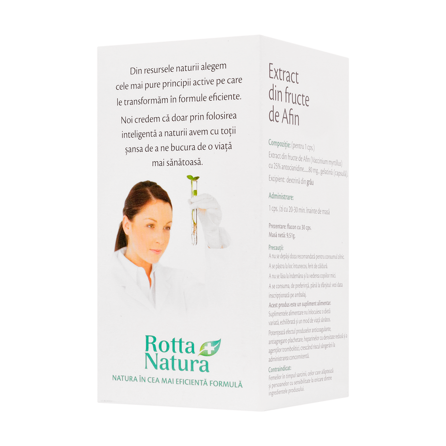 Extract din fructe de afin 30 capsule