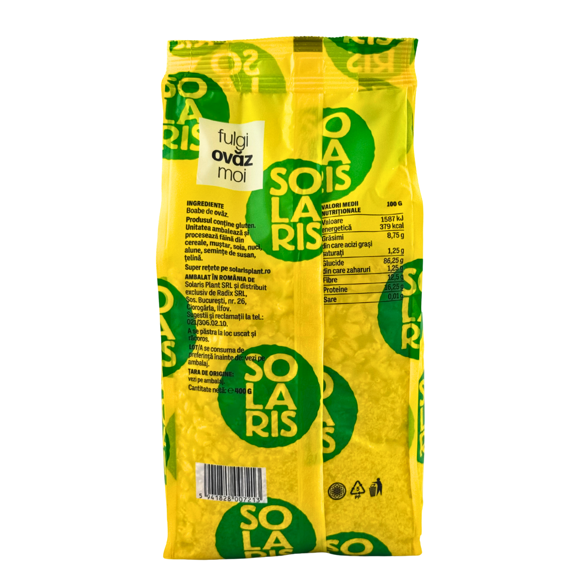 Fulgi de ovaz moi 400 g