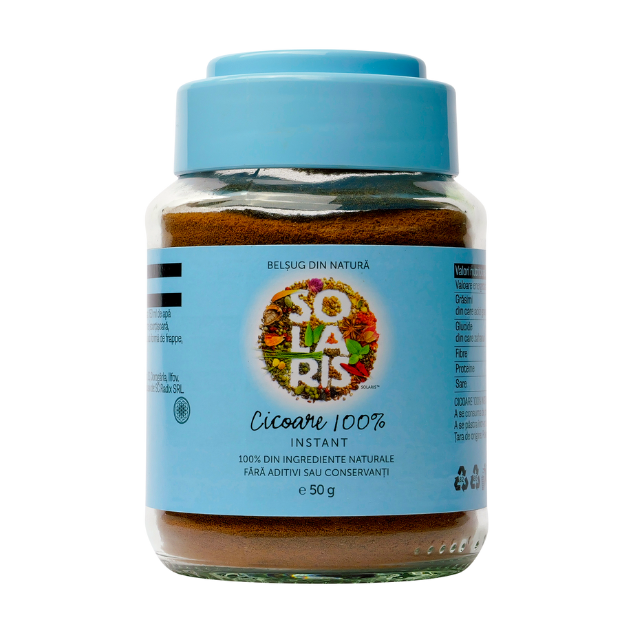 Cicoare 100% instant borcan 50 g