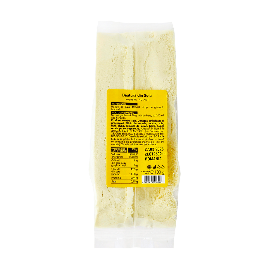 Bautura vegetala din soia integrala 100 g