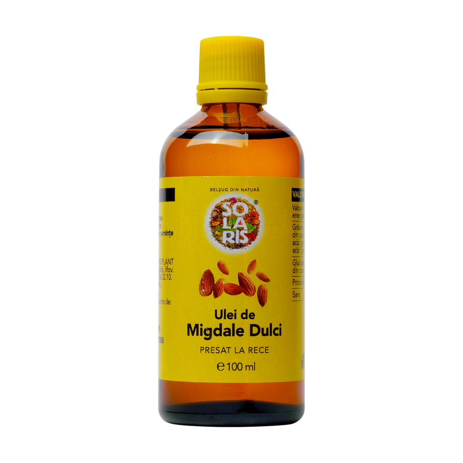 Ulei migdale dulci presat la rece 100 ml