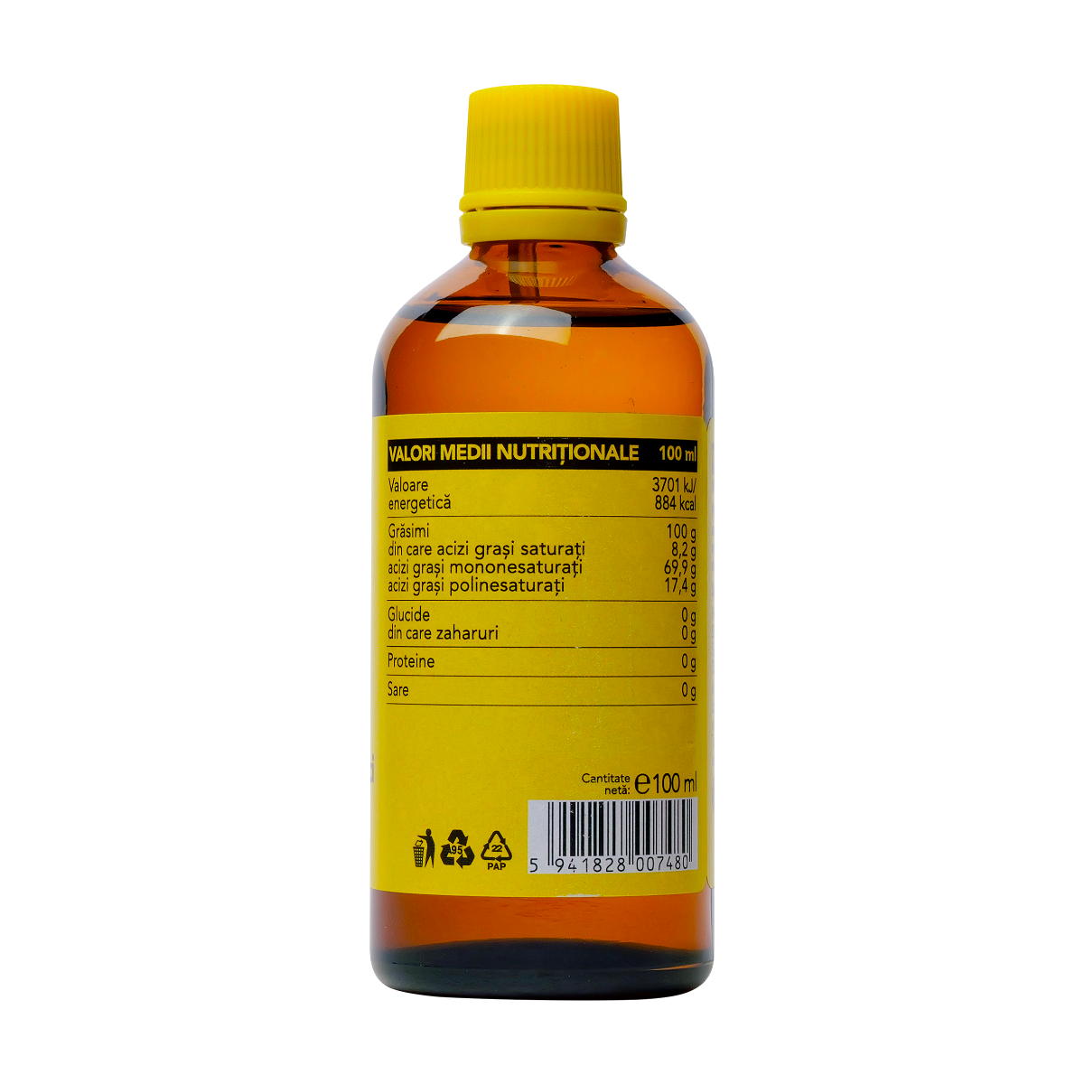 Ulei migdale dulci presat la rece 100 ml