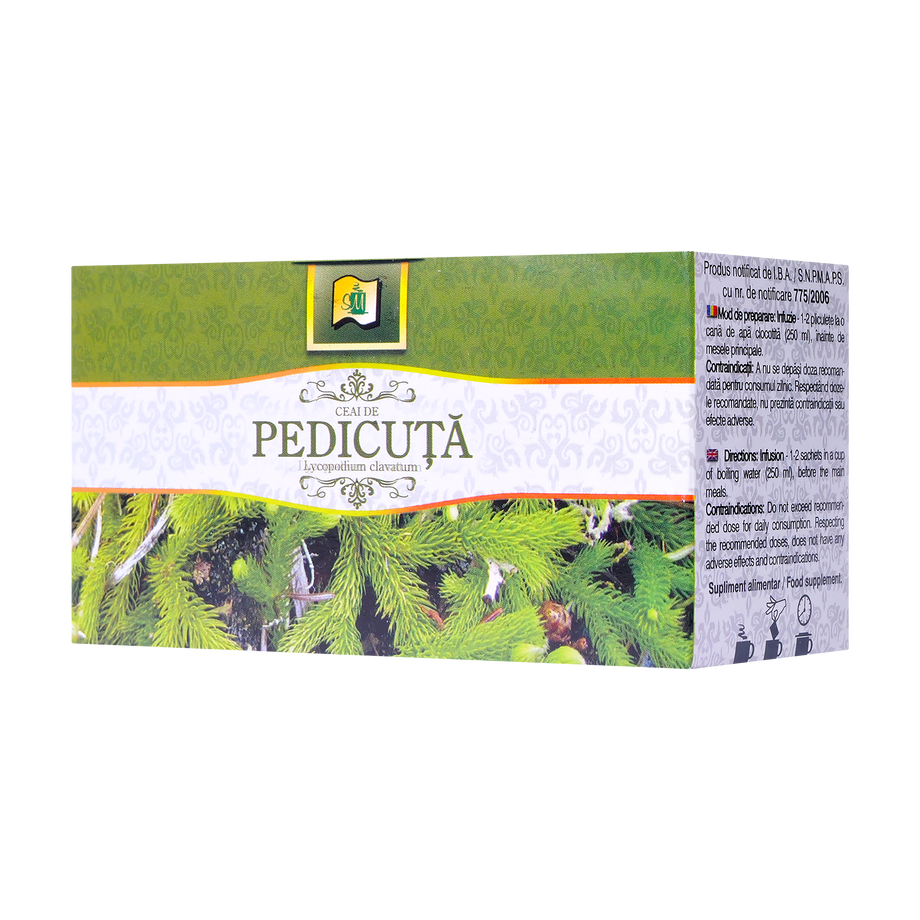 Ceai pedicuta iarba 20 plicuri