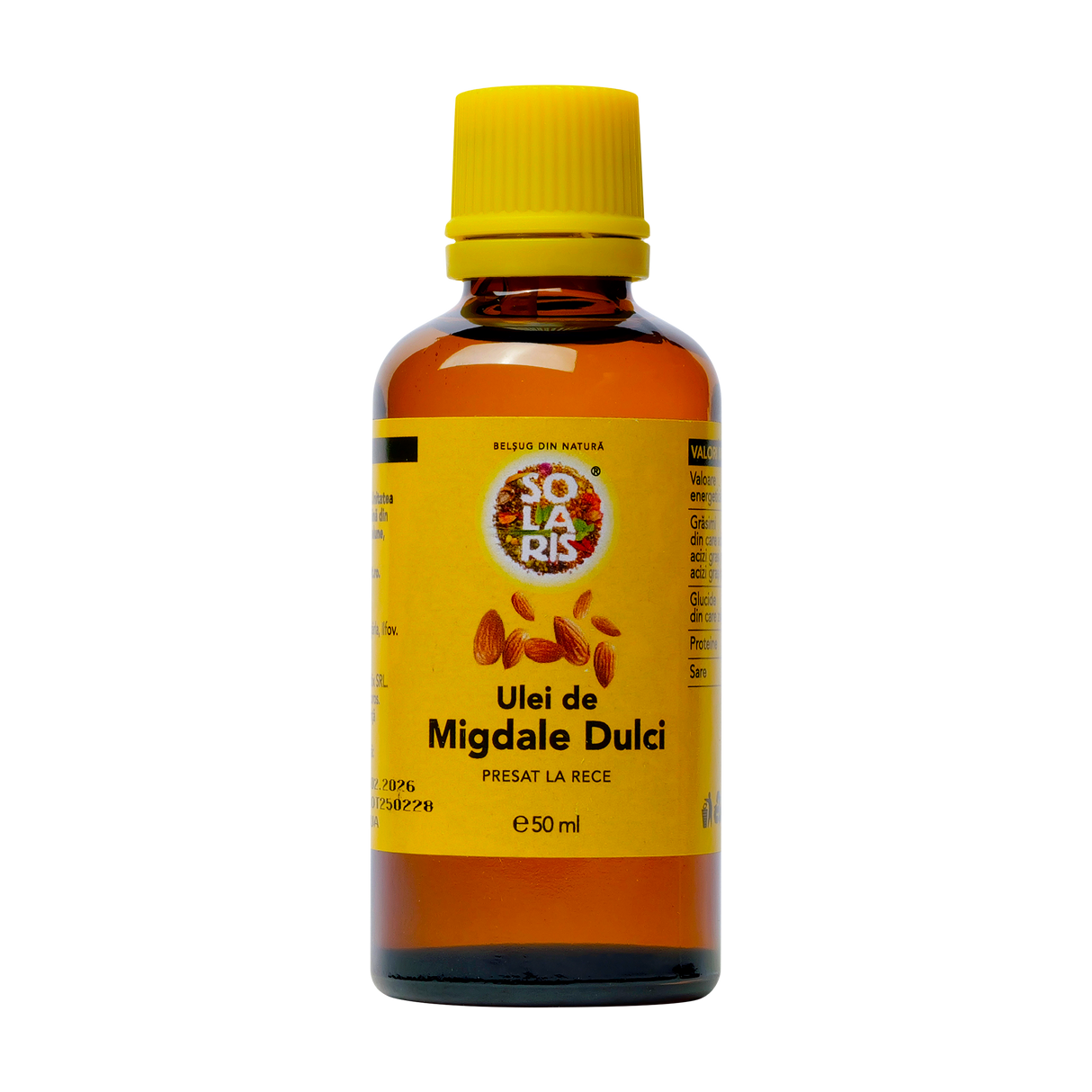 Ulei migdale dulci presat la rece 50 ml