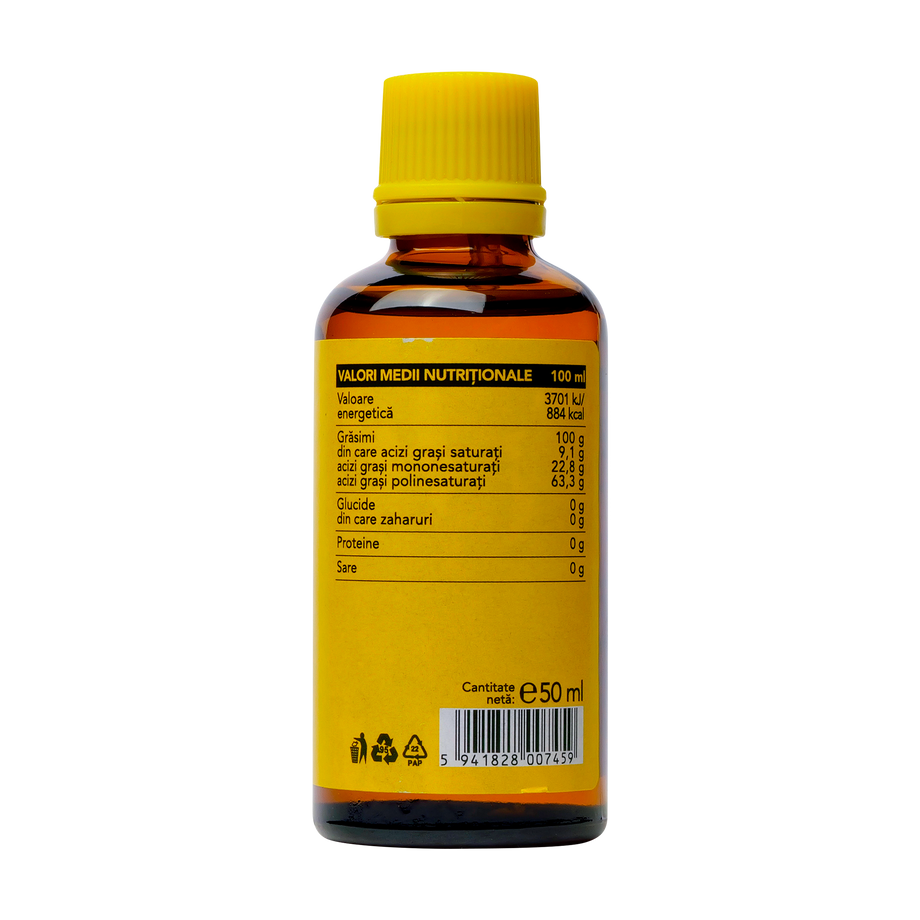 Ulei nuca presat la rece 50 ml