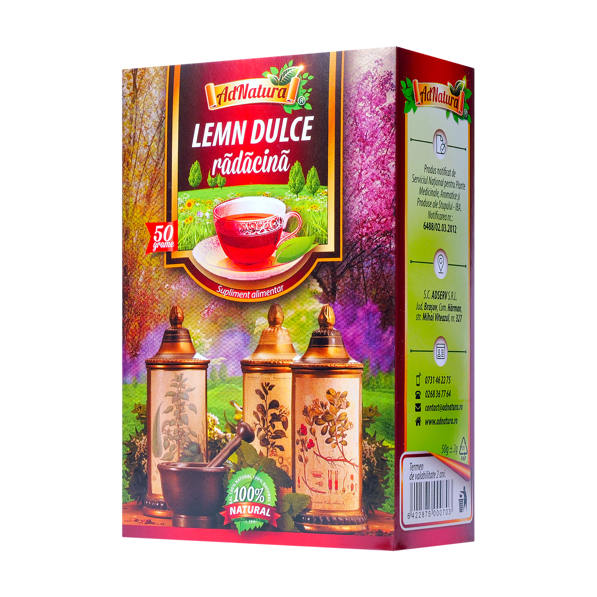 Ceai de Lemn dulce 50 g
