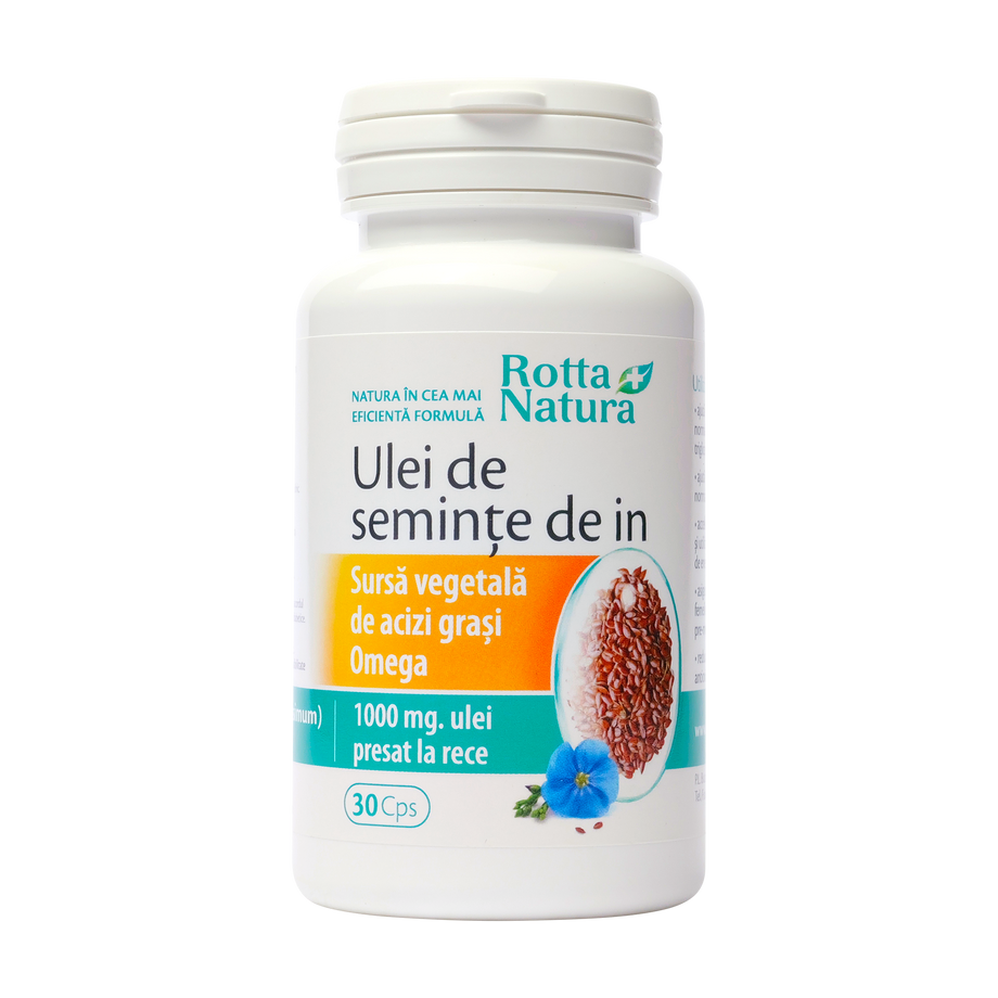 Ulei seminte de in 30 capsule