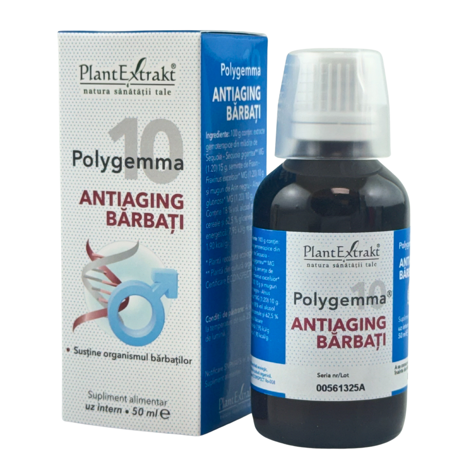 Polygemma 10 - Antiaging barbati 50 ml