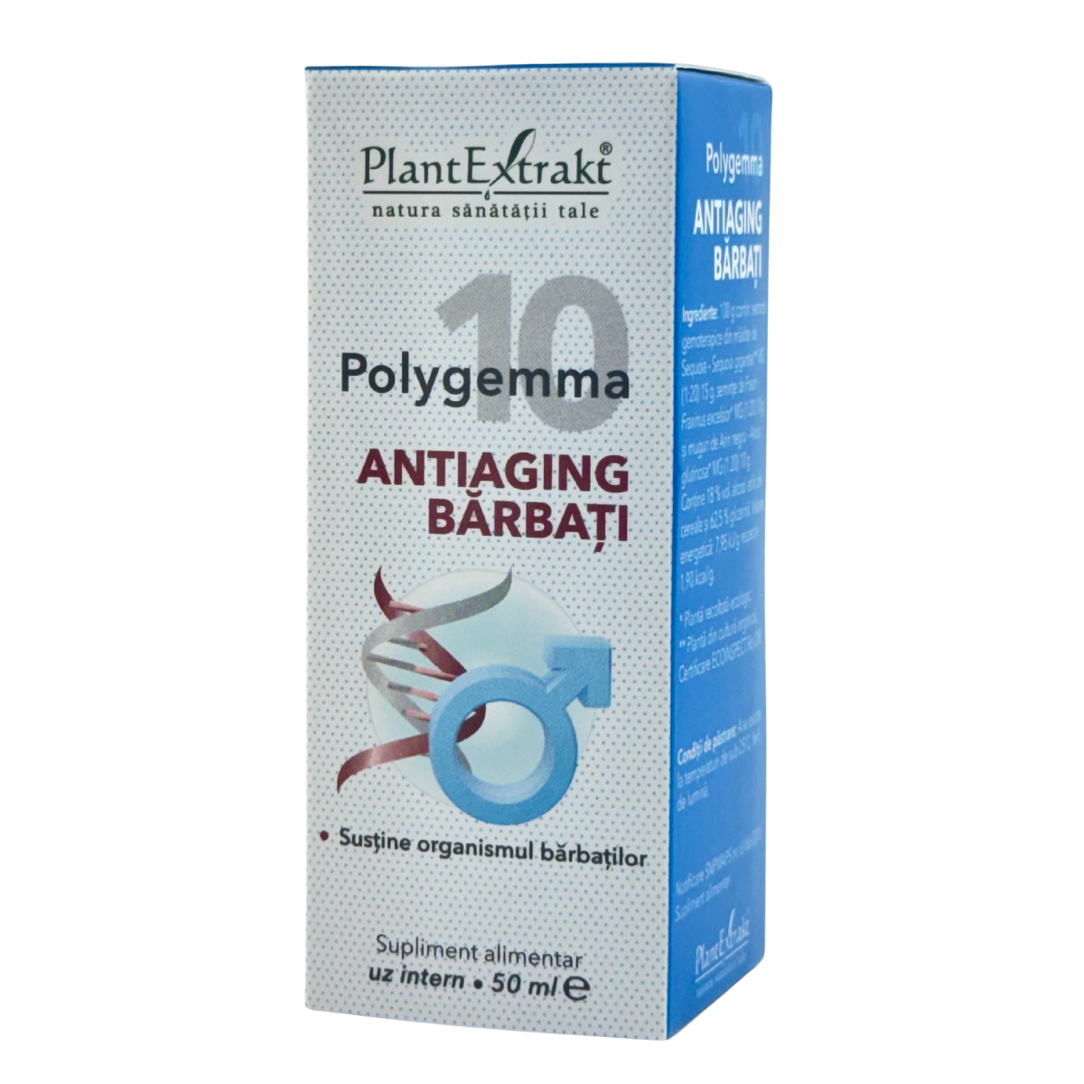 Polygemma 10 - Antiaging barbati 50 ml