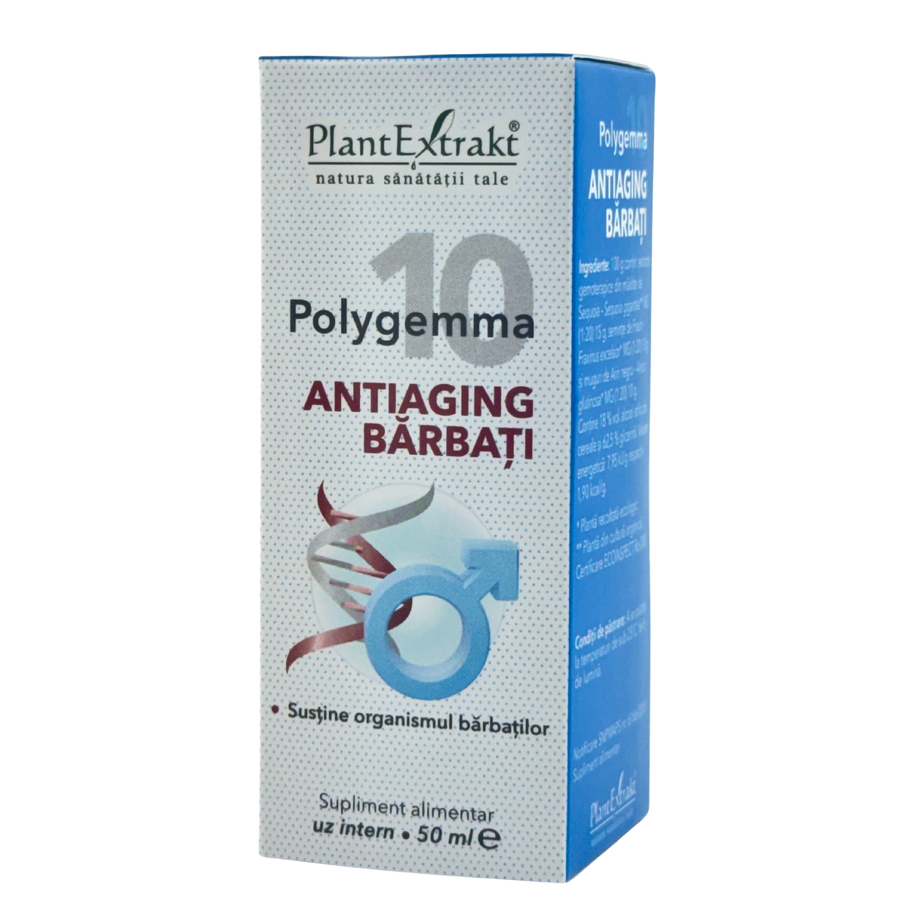 Polygemma 10 - Antiaging barbati 50 ml