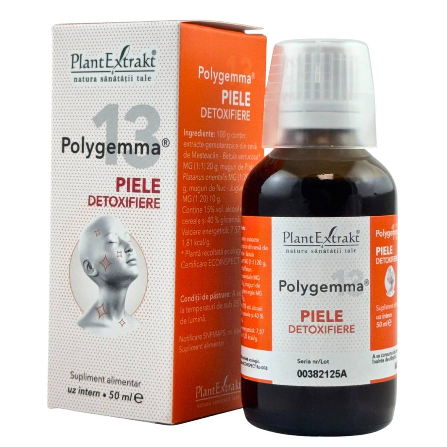 Polygemma 13 Piele-Detoxifiere 50 ml