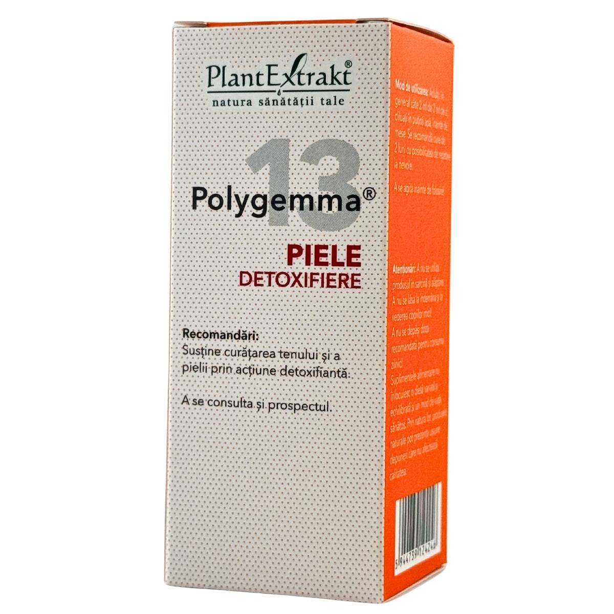Polygemma 13 Piele-Detoxifiere 50 ml