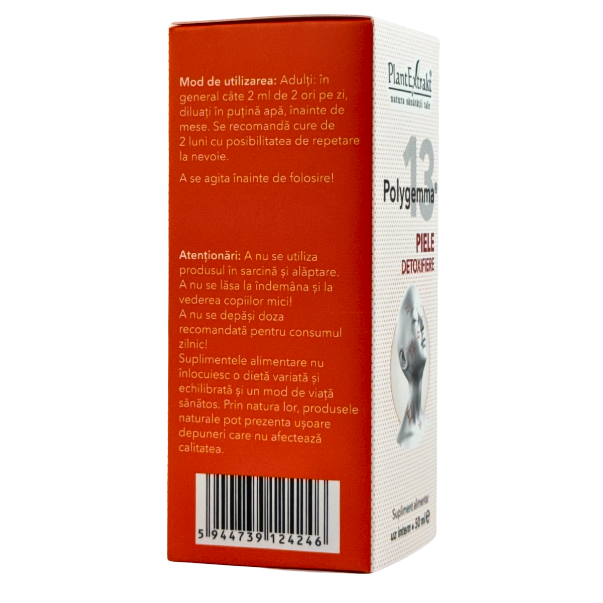 Polygemma 13 Piele-Detoxifiere 50 ml