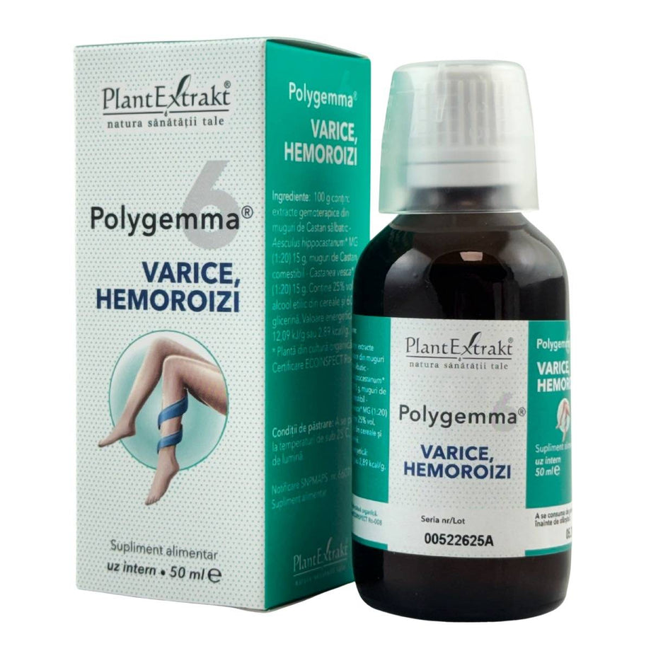 Polygemma 6 - Varice, Hemoroizi 50 ml
