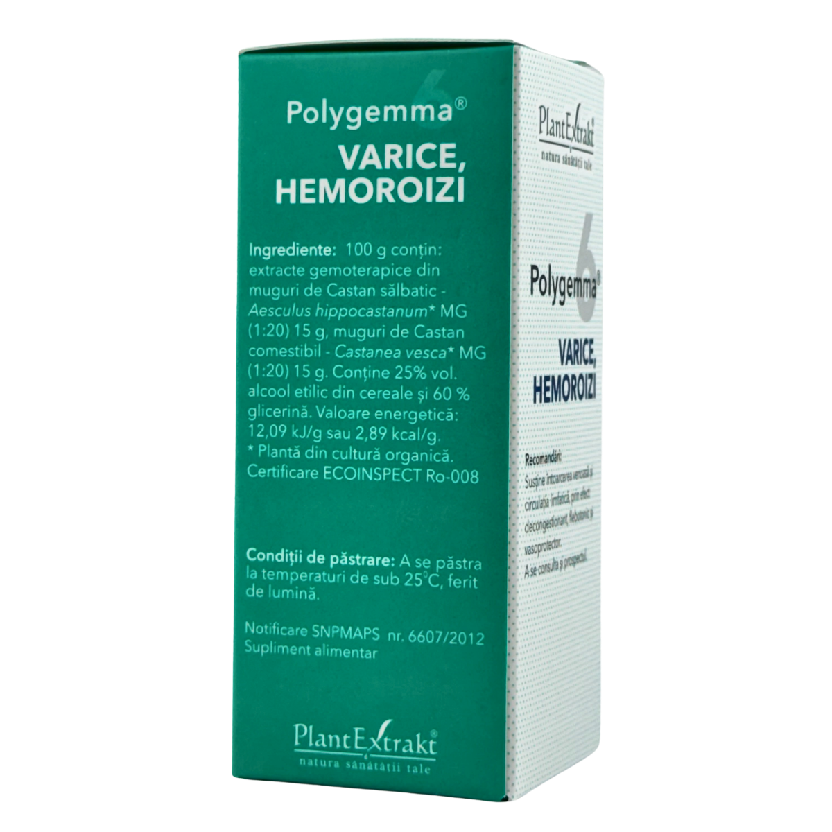 Polygemma 6 - Varice, Hemoroizi 50 ml
