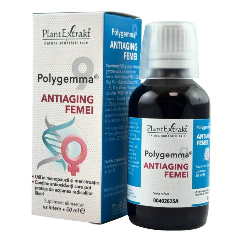Polygemma 9 - Antiaging femei 50 ml