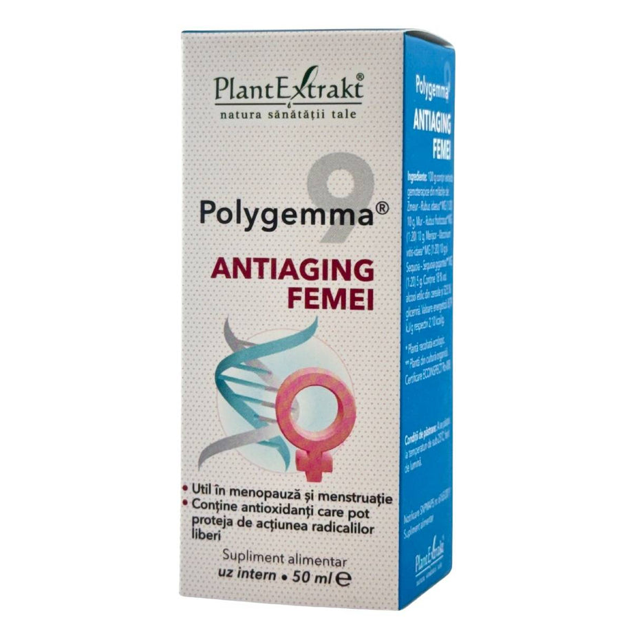 Polygemma 9 - Antiaging femei 50 ml