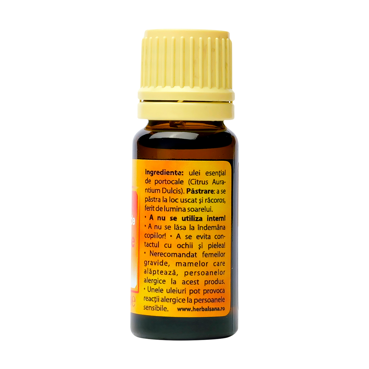 Ulei esential portocale 10 ml Herbavit