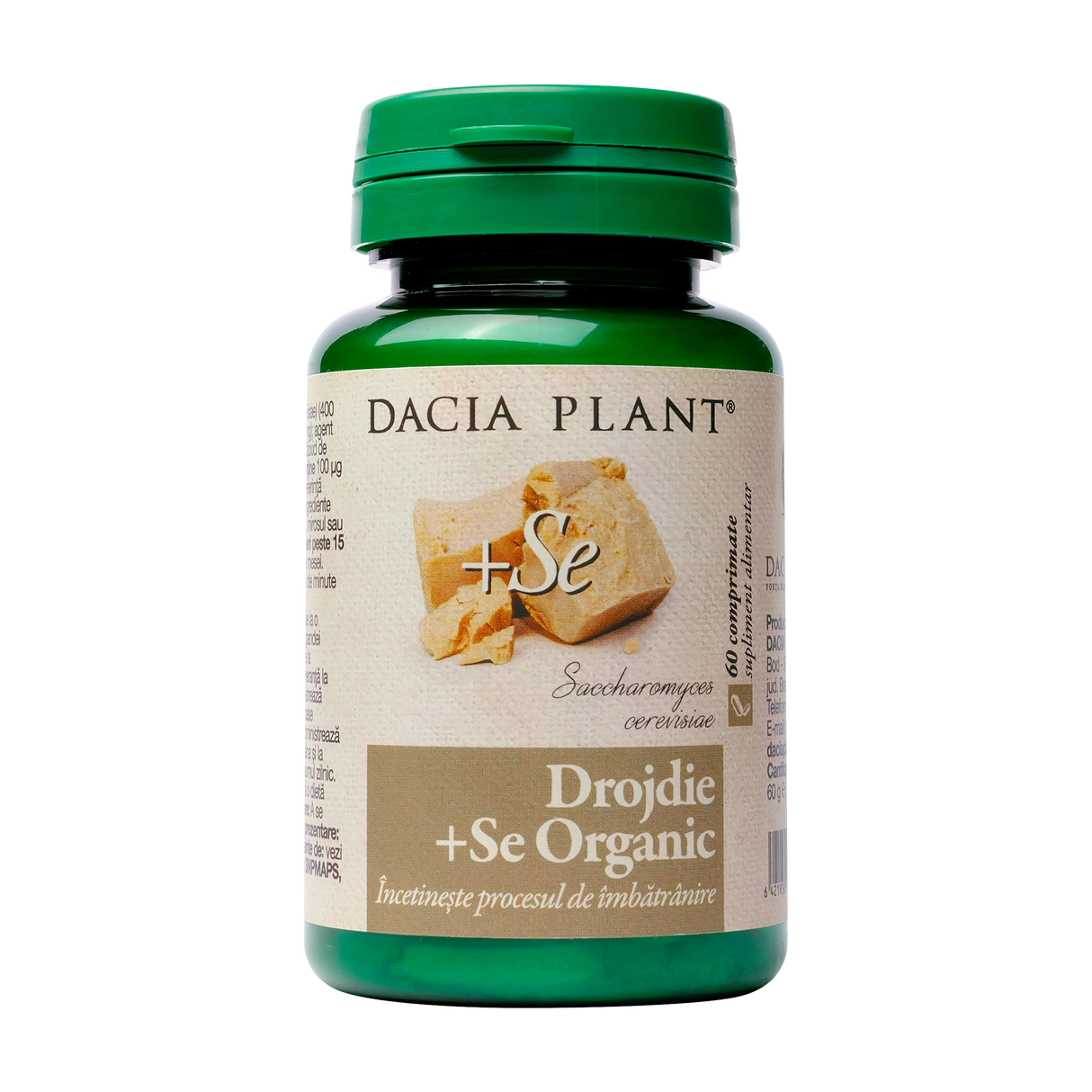 Drojdie cu seleniu organic 60 comprimate