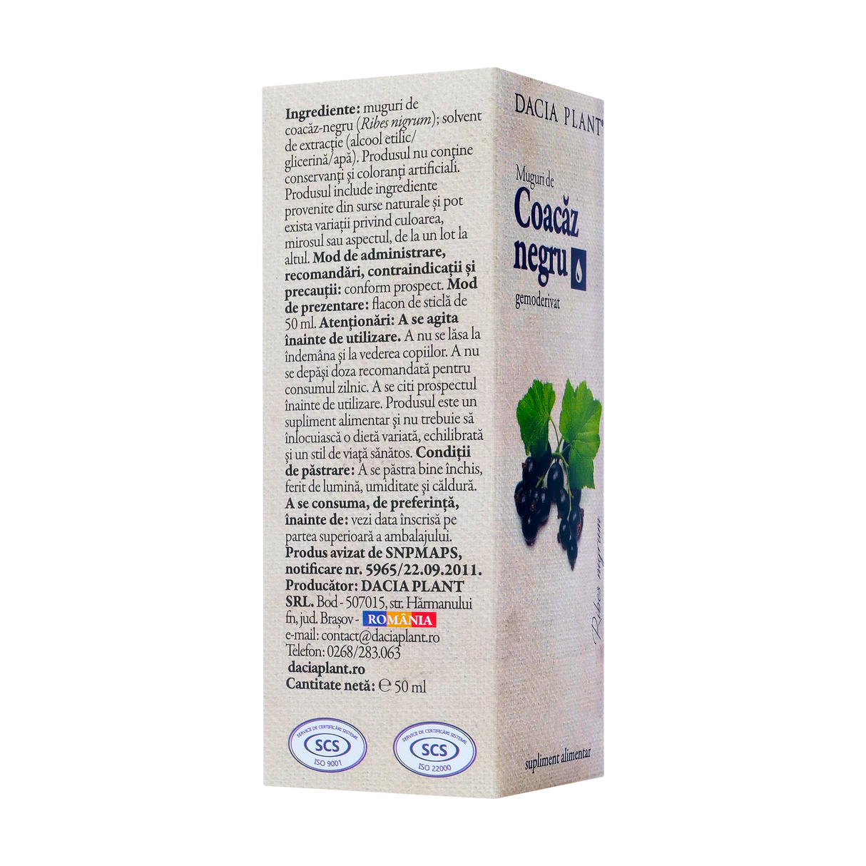 Coacaz-negu muguri 50 ml