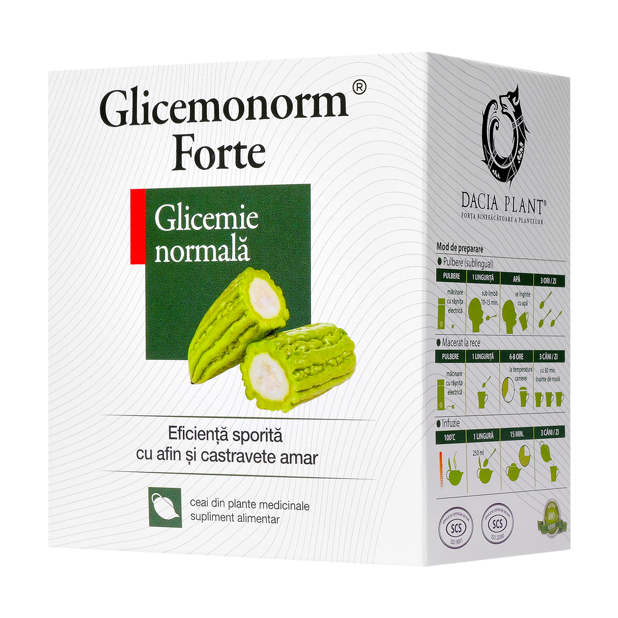 Ceai glicemonorm forte 50 g